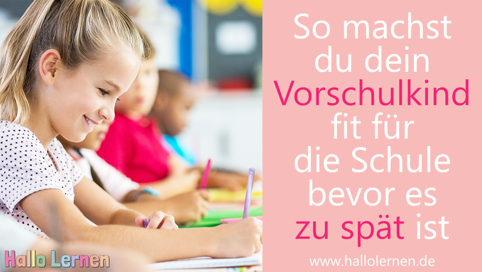 So machst du dein Vorschulkind fit für die Schule bevor es zu spät ist