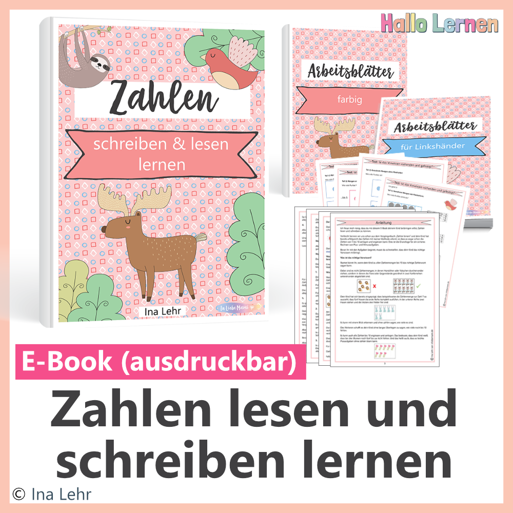 Zahlen lesen und schreiben lernen | E-Book