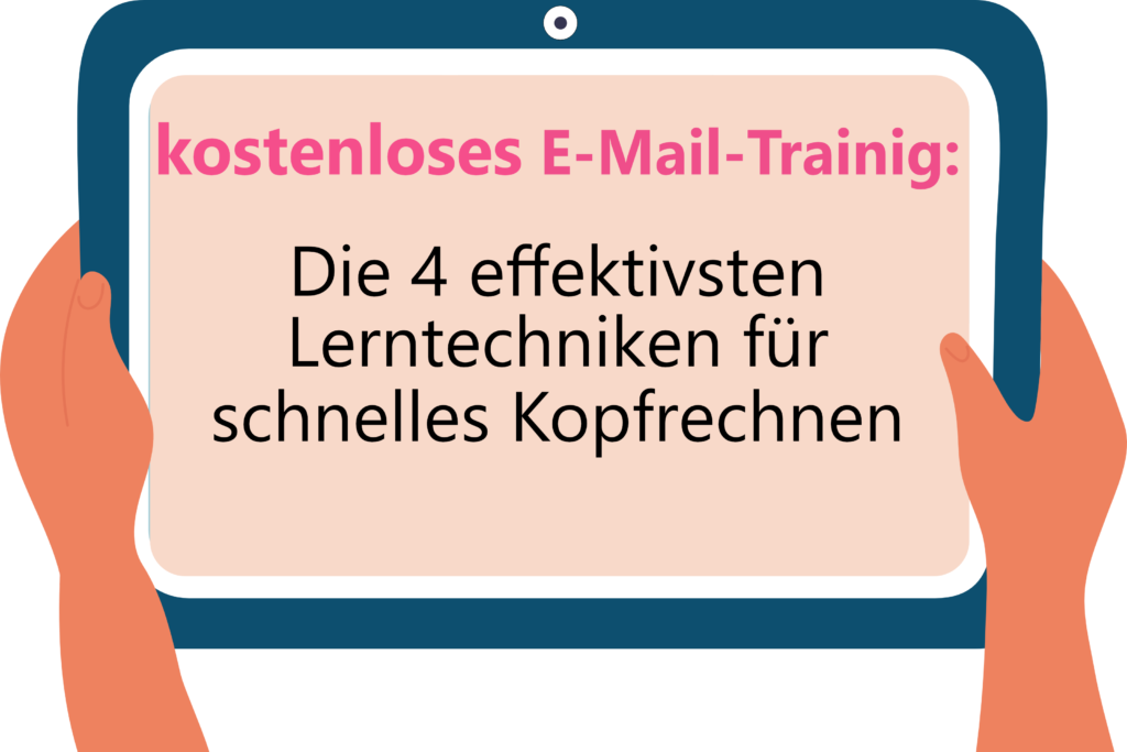 Die 4 effektivsten Lerntechniken für schnelles Kopfrechnen | Kostenloses E-Mail-Training | Hallo Lernen