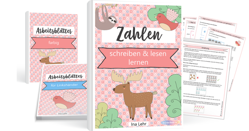 Zahlen schreiben und lesen lernen | E-Book | Hallo Lernen